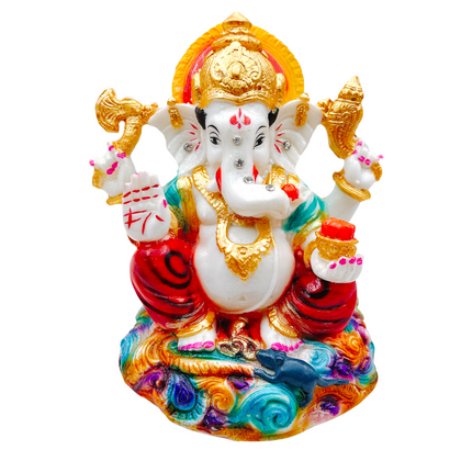 Ganesh ji Idol/ Statue/ Murti 3582-E Size-(6