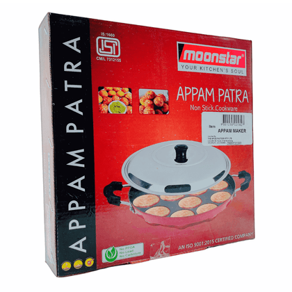 Appam Maker (Non Stick)-Moon Star Brand - India At Home