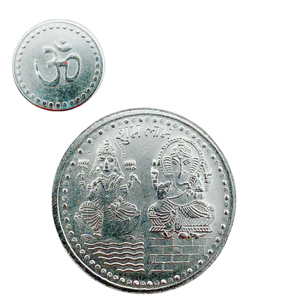 Laxmi Ganesh Diwali Coin 1Pc