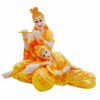 Krishna Radha Idol/ Statue/ Murti F243 Size: 23X12X17.5Cm (8