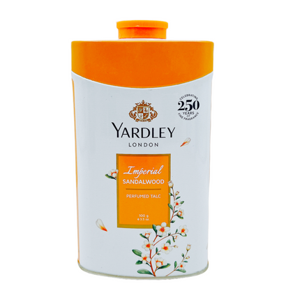 Yardley Imperial Sandalwood Perfumed Talc 100Gm