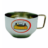 Delhi 6 Steel Tea Cup With Handle (Kadi Cup) No.4.5 - India At Home