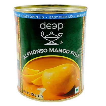 Deep Mango Pulp Alphonso 850Gm