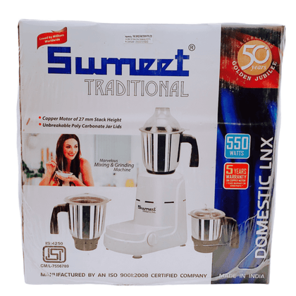 Sumeet Traditional Mixer Grinder 1Pc - India At Home