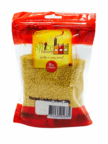 Tsf Mustard Crushed Yellow 200Gm - India At Home