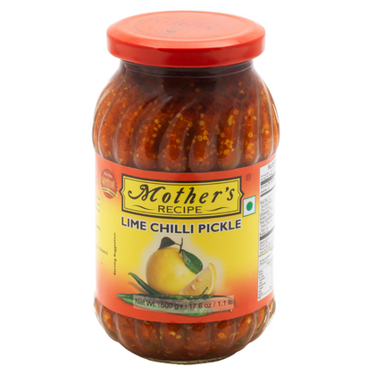 Mothers Lime Chilli Pkl 500Gm