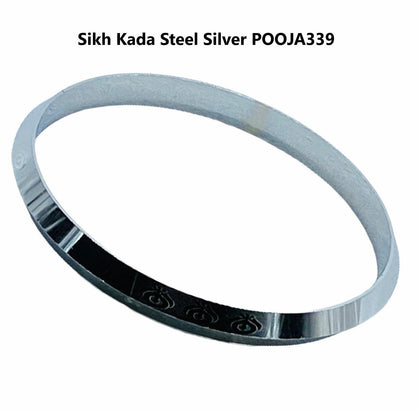 Sikh Kada Steel Silver 1Pc - India At Home