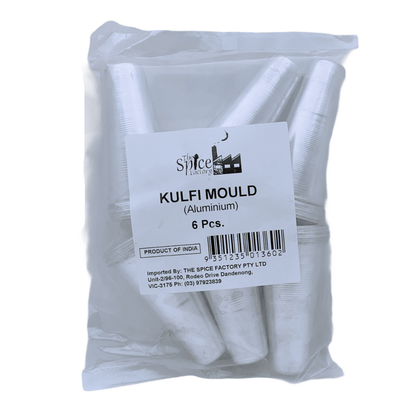 Kulfi Ice Cream Mould Aluminium 6Pc Set - India At Home