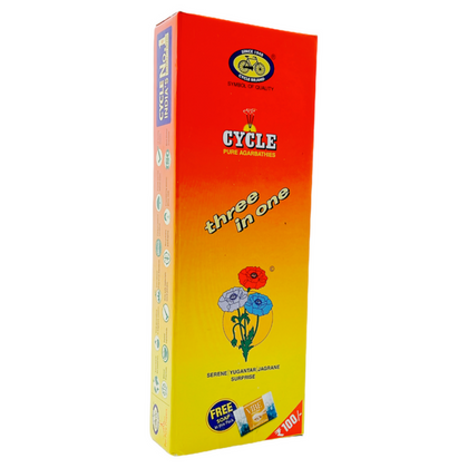 Incense Cycle Big 3 In1 220Gm (Value Pack)