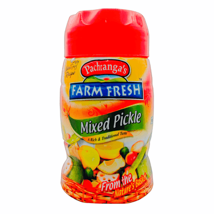 Pachranga Farm Fresh Mixed Pickle 1Kg - India At Home