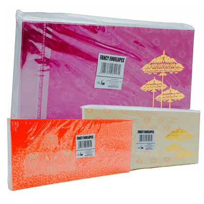 Shagun Fancy Envelopes (Pack of 10) - India At Home